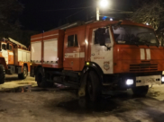 Пожар потушили 15 человек.