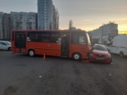 В аварии пострадали два человека.