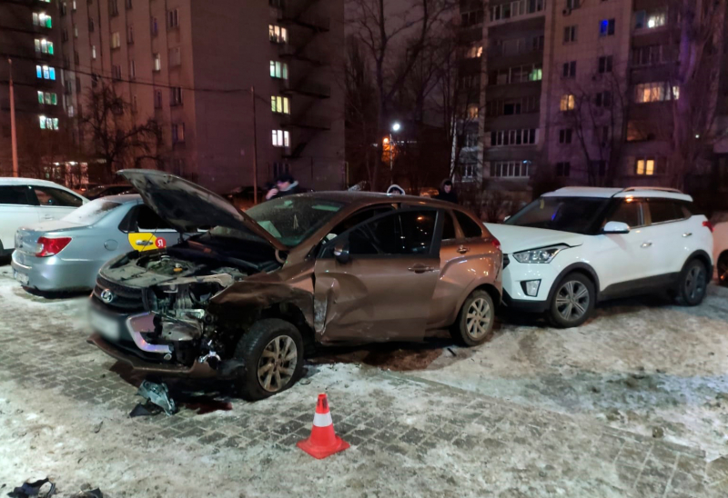 Авария на улице Димитрова.