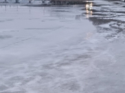 Вода поднялась.