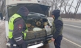 Машина сломалась на дороге.