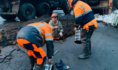 Ликвидация последствия коммунальной аварии.