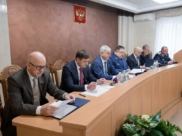 На заседании коллегии прокуратуры области.