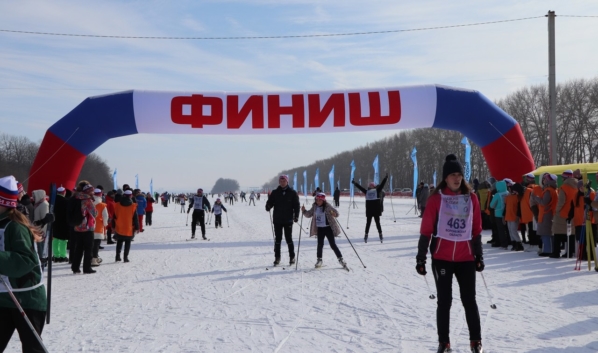 В Бутурлиновке прошел забег Всероссийской массовой лыжной гонки «Лыжня России».