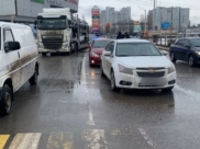 Авария в Советском районе.