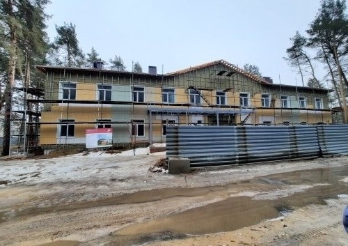 Поликлиника в Павловске.