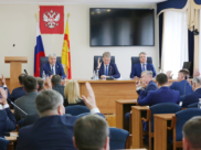 Заседание Воронежской городской Думы.
