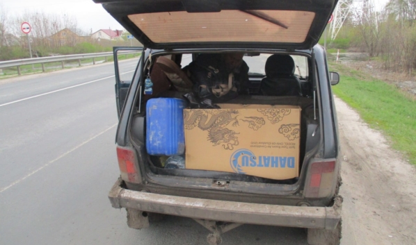 Та самая машина в грязи.