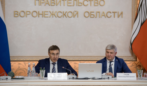 Александр Гусев и Валерий Фальков обсудили перспективы развития воронежской науки и вузов региона.