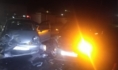 В аварии пострадали два человека.