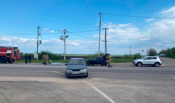 Водитель попал в больницу.