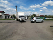 В аварии пострадали два человека.
