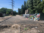 Вот так выглядит площадка для вывоза ТКО.