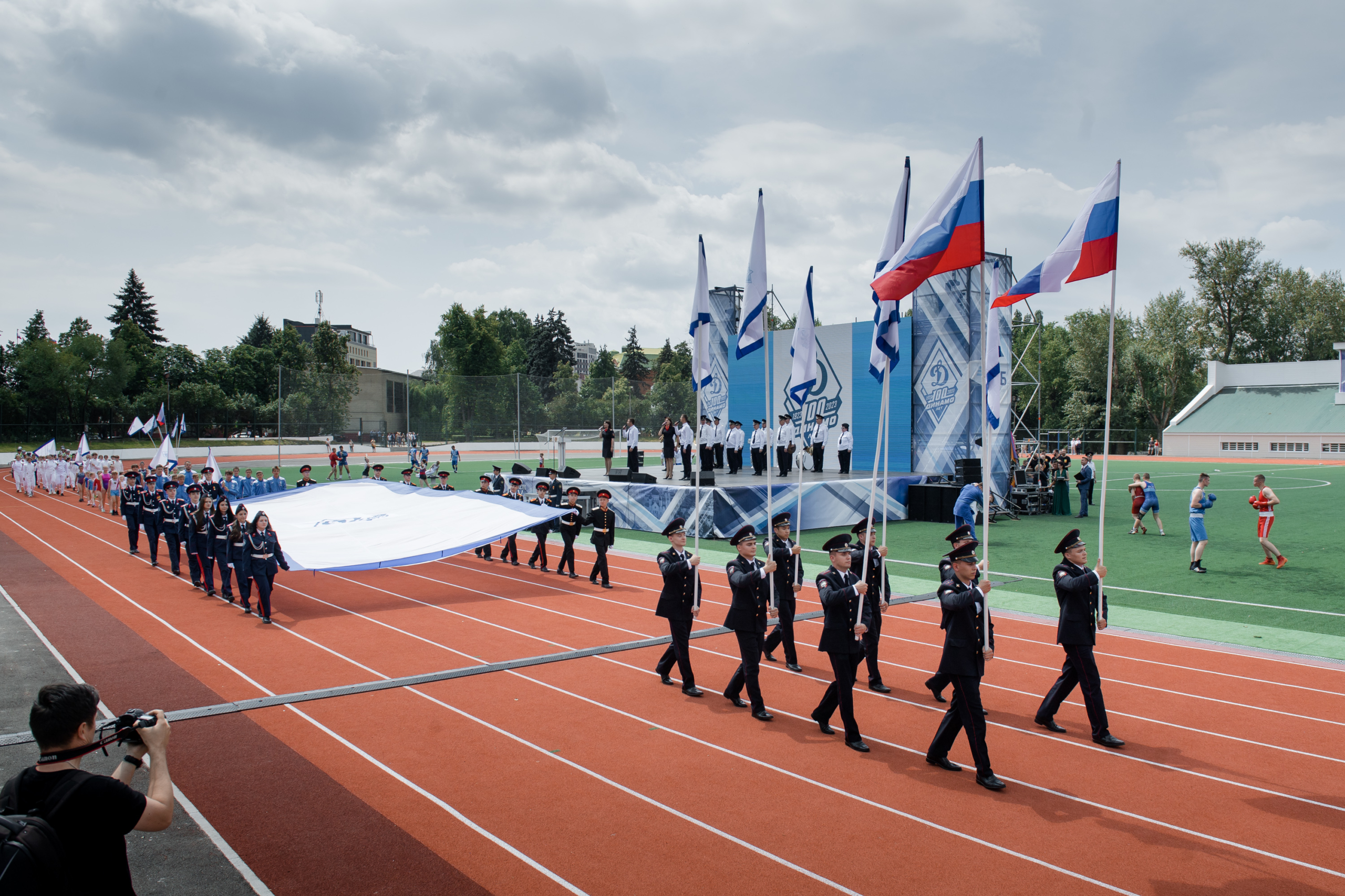 В Воронеже торжественно отпраздновали 100-летие образования спортивного общества «Динамо».