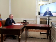В ходе встречи президента с губернатором Воронежской области Александром Гусевым.