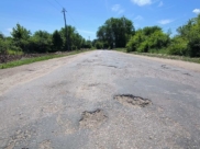Дорога в Круглом.