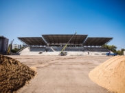 Строительство стадиона «Факел».