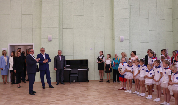 После капитального ремонта открылась детская школа искусств №5 имени Ю.Б. Романова.