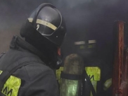 Пожар около Кольцовского рынка.