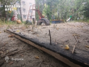 Двор дома на улице Туполева.