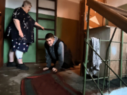 Воронежец ползет на улицу.