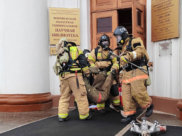 Учения в библиотеке имени Никитина.