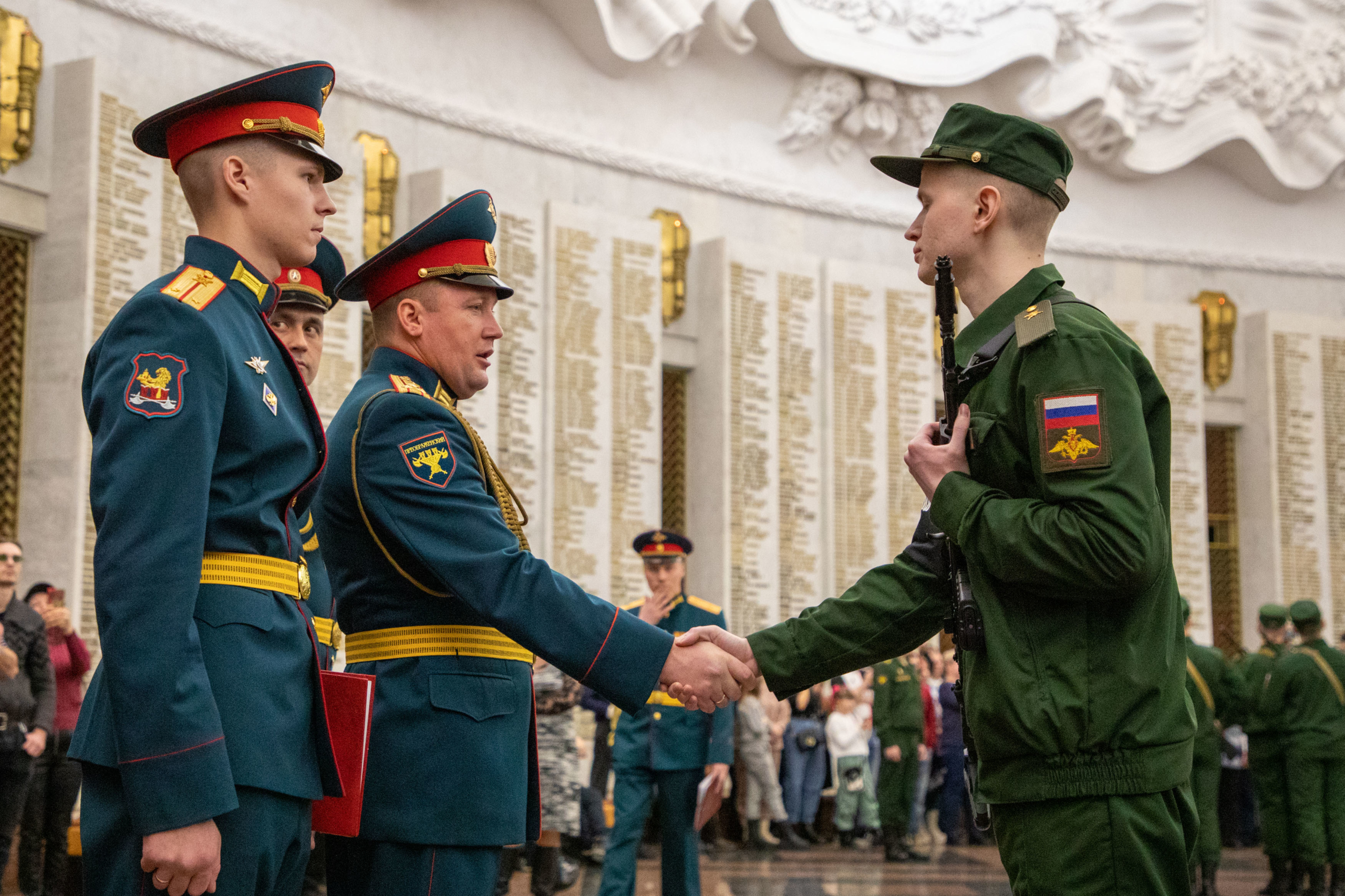 семеновский полк присяга 2016