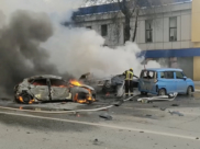 Последствия обстрела Белгорода.