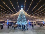 Новогодняя елка в Воронеже.