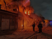 Тушение пожара в Набережных Челнах.