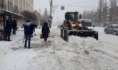 Воронеж чистят от снега.