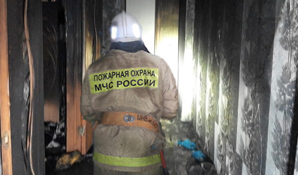 Ликвидация пожара.