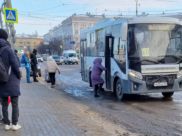 Автобус в Воронеже.
