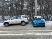 Авария на улице Тепличной.