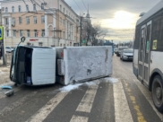 Авария на улице Плехановской.