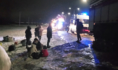 Автобус опрокинулся в Новоусманском районе.