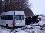 В аварии погиб водитель.