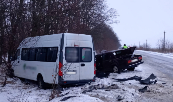 В аварии погиб водитель.