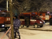 Тушение пожара.