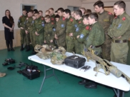 Сотрудники воронежского УФСБ встретились с воспитанниками Горожанского кадетского корпуса.