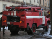 Пожарная машина.