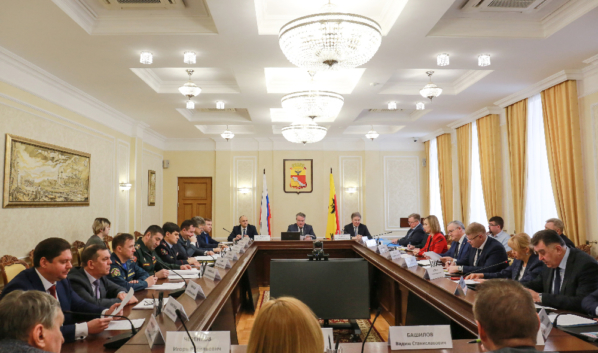 Вадим Кстенин провел заседание антитеррористической комиссии.