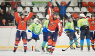 Команда Орловской области выиграла Чемпионат Черноземья по хоккею с шайбой.