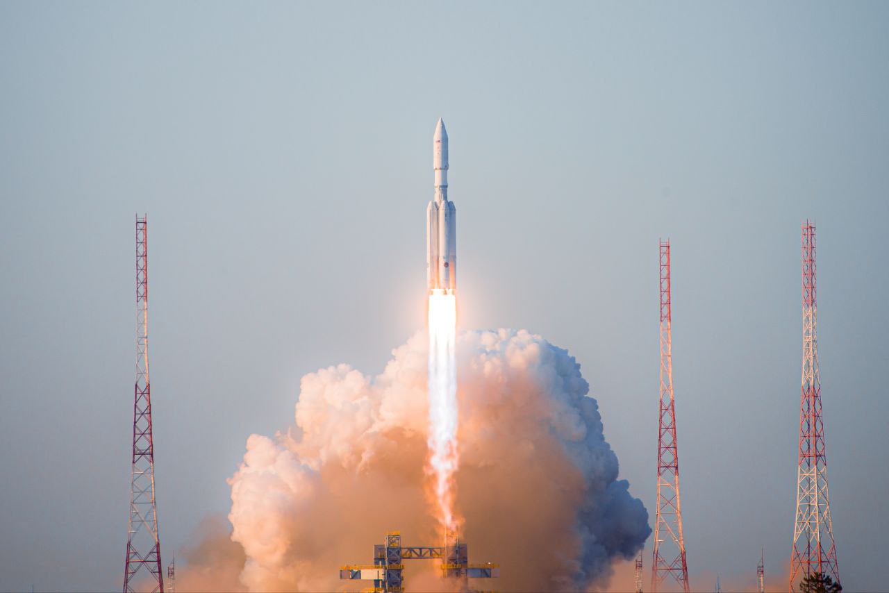 Запуск ракеты «Ангара-А5».
