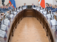 Совещание в правительстве региона.