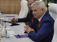 Александр Гусев на ПМЭФ-2024.