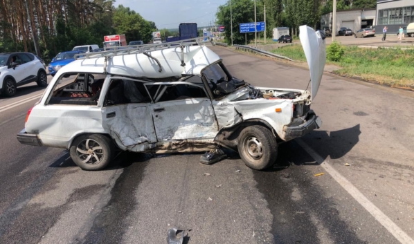 Авария на проспекте Патриотов.