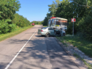 В аварии погиб водитель легкового авто.