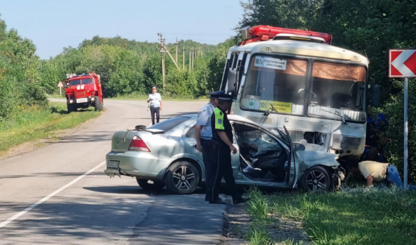 В аварии погиб водитель авто.