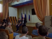 Выступление в госпитале.